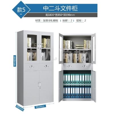 文件柜 档案柜通达 中二斗文件柜