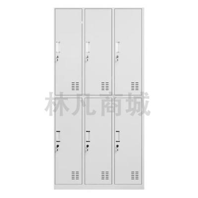 通达四门更衣柜员工柜更衣室柜子储物柜换衣柜存物柜宿舍铁皮衣柜带锁 