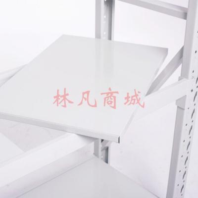 施尔福 货架仓储置物架  超市货架 白色-四层-中型加厚200* 50* 200cm 