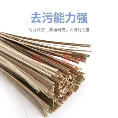 巨博(JOBO) 竹锅刷酒店厨房铁锅扫 大锅刷子庄锅刷1只装GSYJZ锅刷子（竹子）