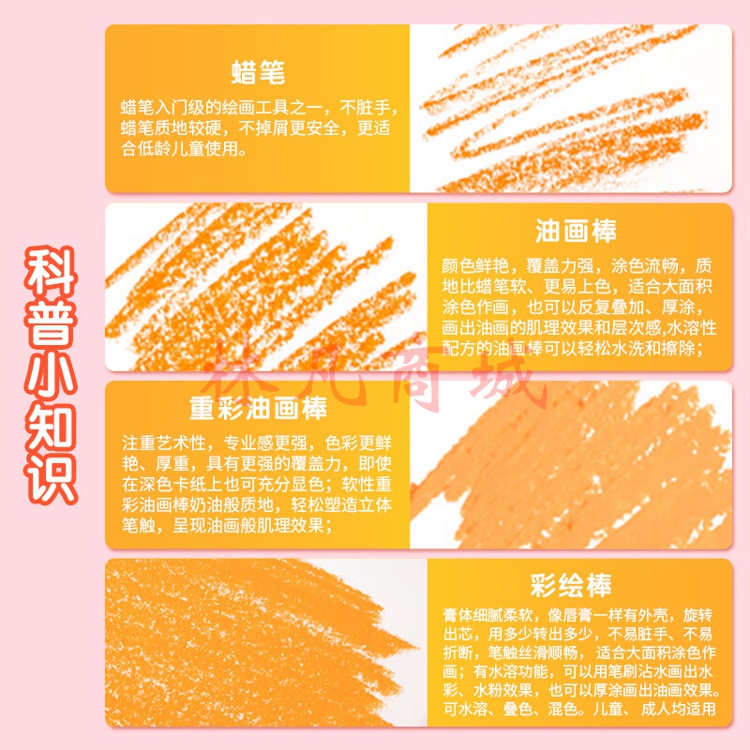 晨光(M&G)文具12色卡通丝滑油画棒 儿童涂鸦绘画笔 米菲系列蜡笔套装 12支/盒FGM90056考试用品