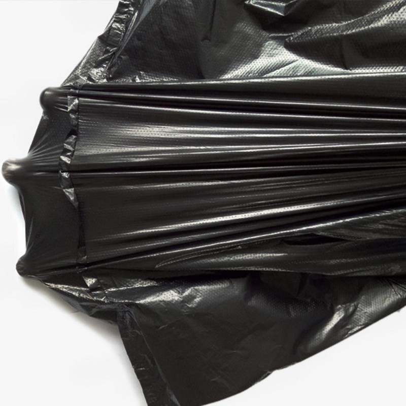 手提垃圾袋中大号加厚背心式黑色塑料袋家用厨房卫生间垃圾桶袋厨房用品黑色手提垃圾袋（黑色款）