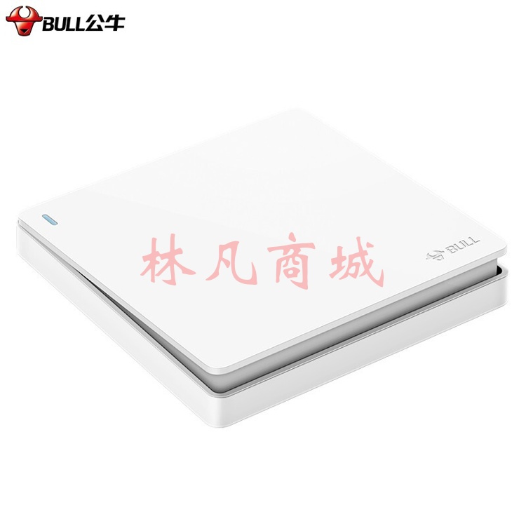 公牛（BULL） 公牛(BULL）开关插座 大面板白色 一开单控