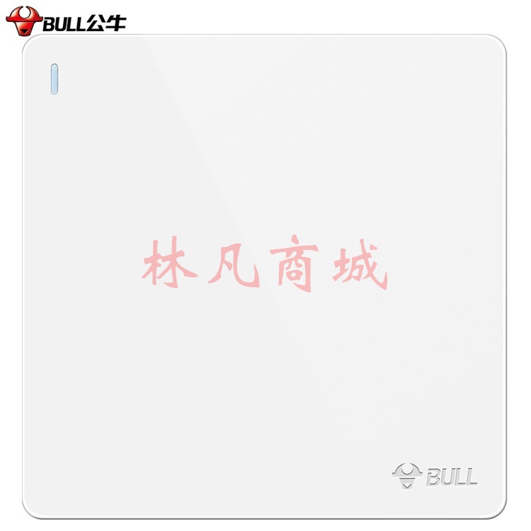 公牛（BULL） 公牛(BULL）开关插座 大面板白色 一开单控