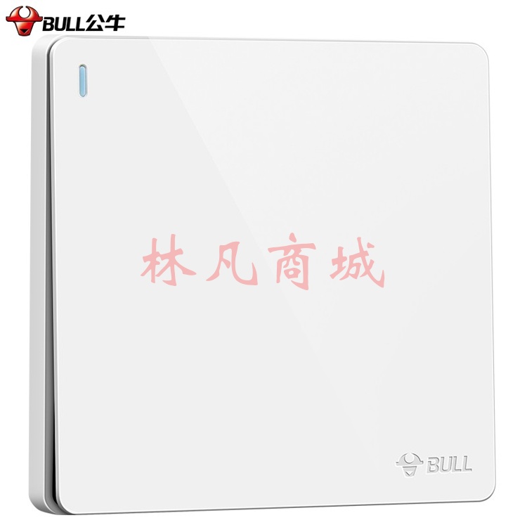 公牛（BULL） 公牛(BULL）开关插座 大面板白色 一开单控