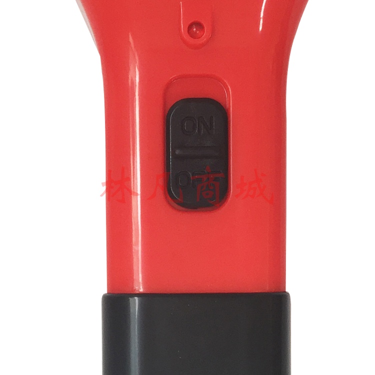 雅格YAGE手电筒 充电式家用LED手电 户外露营便携家居照明应急 手电筒YG-3888橘红色