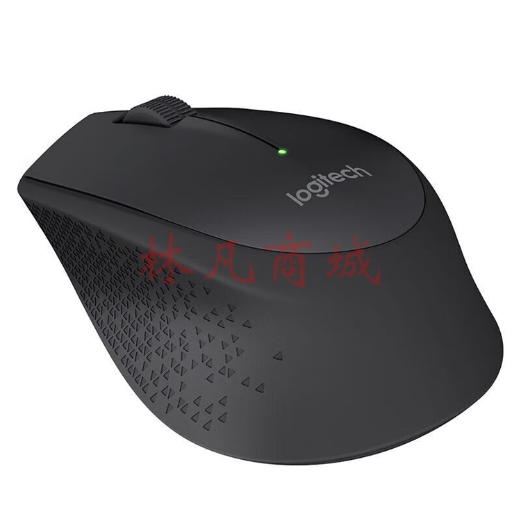 罗技（Logitech）M280(M275升级款)无线鼠标家用商务USB办公鼠标右手鼠标人体工学企采 M280 黑色