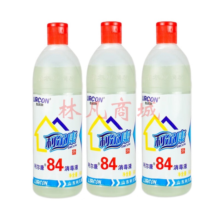 84消毒液500ml 家用地面物品物体表面洁厕宠物养殖场杀菌消毒 整箱30瓶