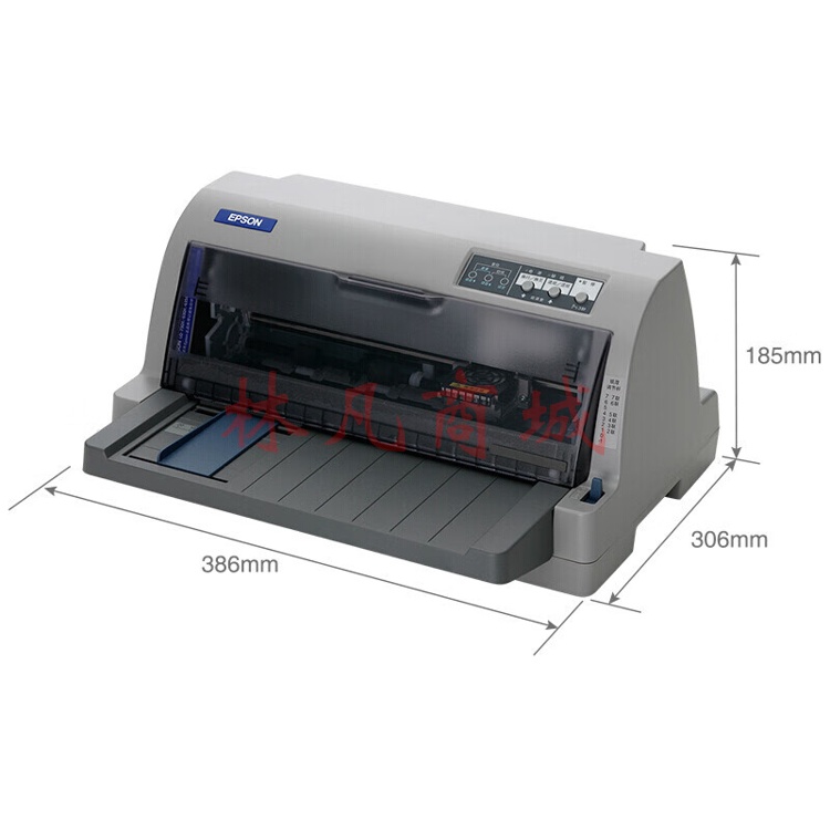 针式打印机 爱普生/EPSON LQ-630KII 平推式 不支持