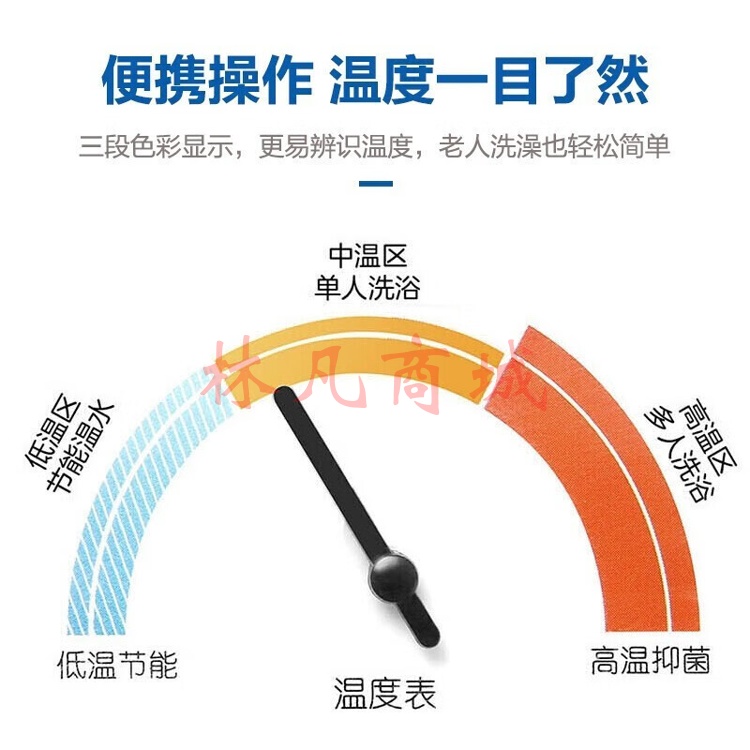 海尔（Haier）2200W速热电热水器 60升家用速热洗澡储水横式电热水器 速热大水量 ES60H-CK3