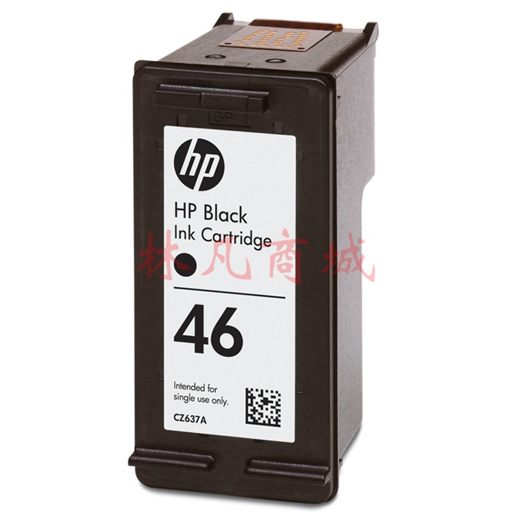 惠普（HP）46原装黑色墨盒 适用hp deskjet 2020hc/2520hc/2529/2029/4729打印机