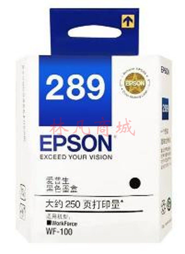 爱普生（EPSON）T289黑色墨盒（适用WF-110机型)