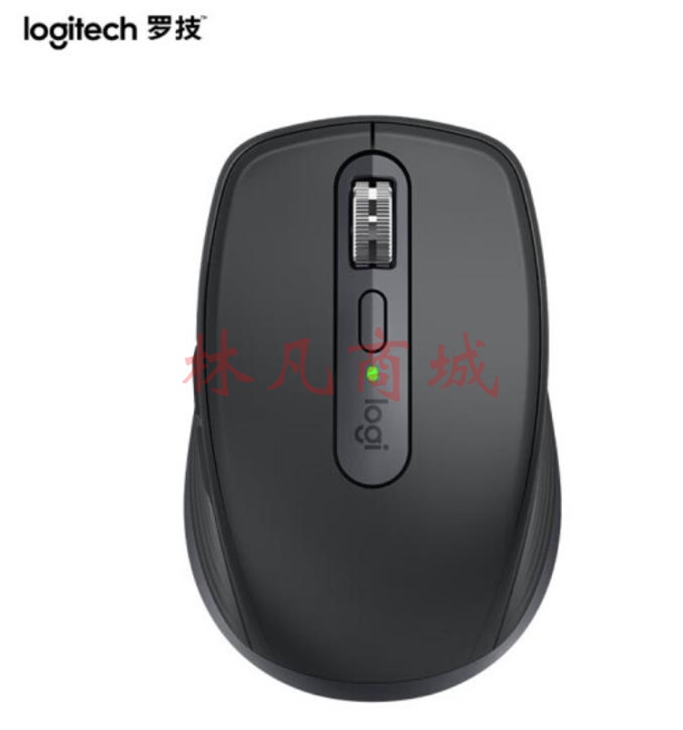 罗技（Logitech）MX Anywhere 3S无线鼠标 石墨黑