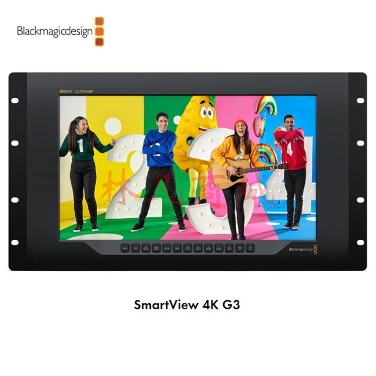 blackmagic designBlackmagic Design SmartView 4K G3新品全分辨率UltraHD LCD显示屏机架式广播级监视器 支持TALLY SmartView 4K