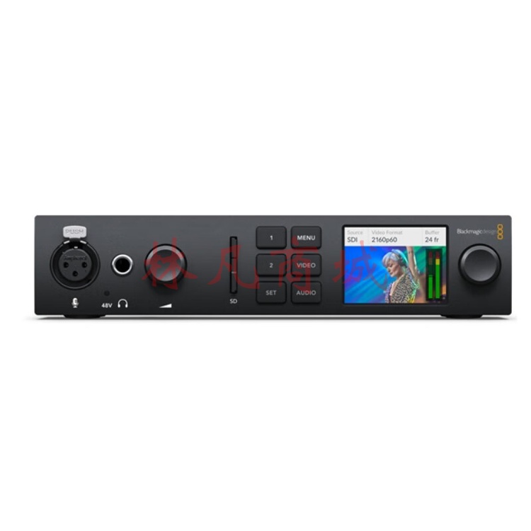 BLACKMAGIC DESIGN BMD UltraStudio 4K Mini HD外置雷电3采集输出卡一体4K上屏盒适用于davinci达芬奇实时调色直播 bmd ultrastudio 4k