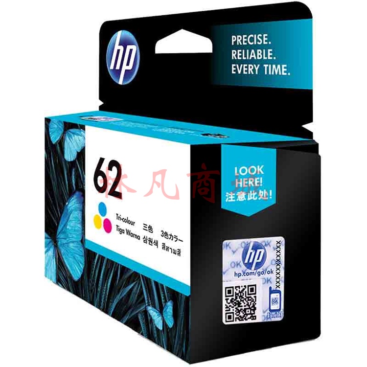 惠普（HP）62 原装彩色墨盒 (适用于HP OfficeJet 200 移动打印机)