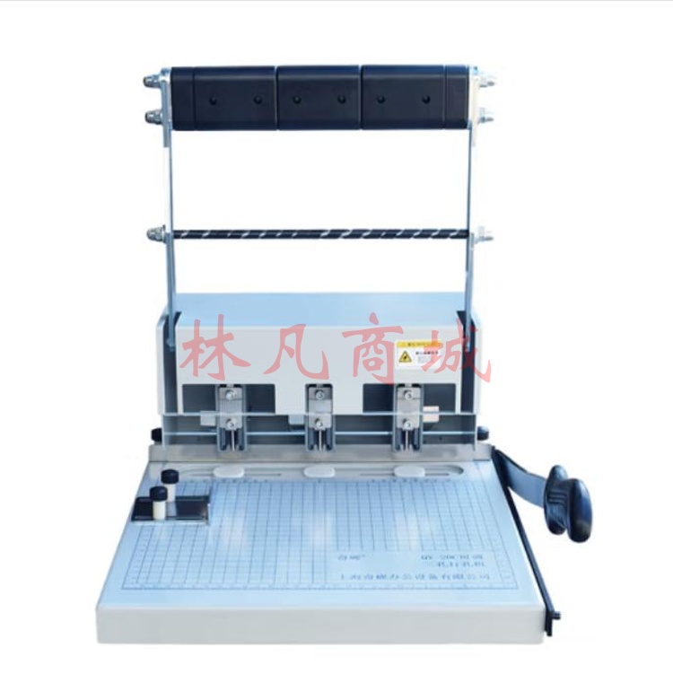 奇砚QY-20C可调孔距三孔打孔机，干部人事档案装订机 高科技空心钻刀钻洞机 QY-20C可调孔距机器带5MM钻头人事档案专用