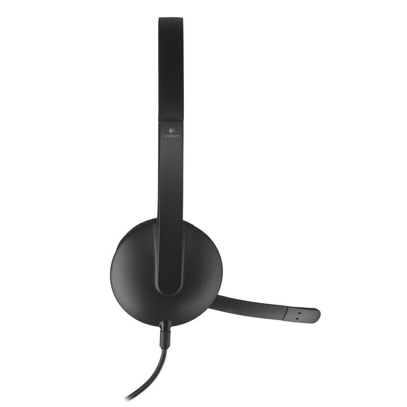 罗技（Logitech） H340 USB耳机耳麦 头戴式电脑耳机有线 带麦克风话筒办公视频教育培训