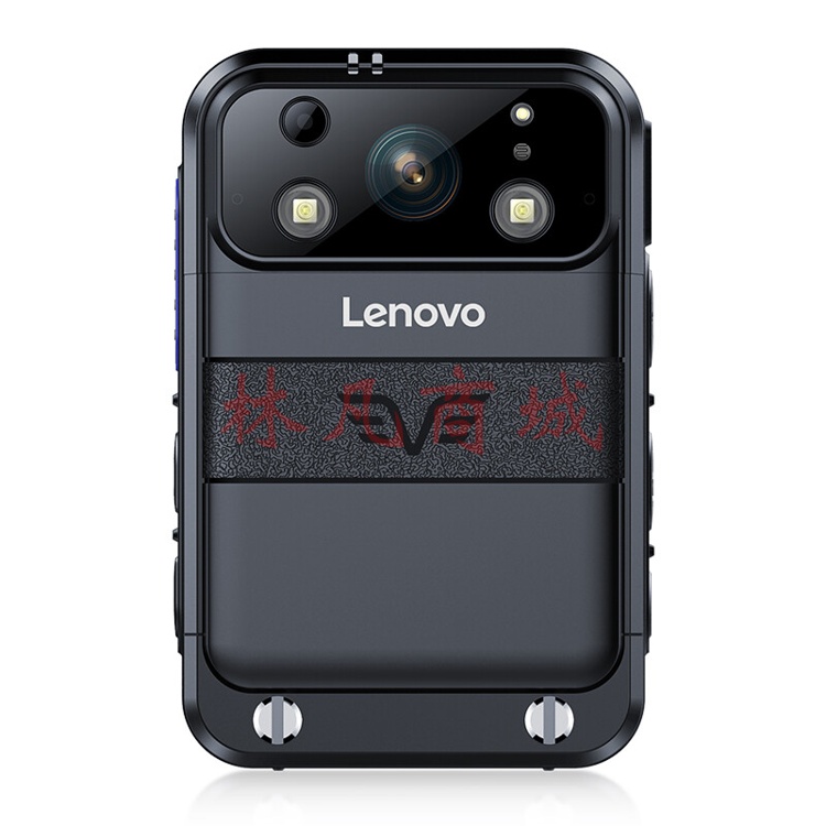 联想(Lenovo)执法记录仪 64G网络WiFi 4G版 触屏实时远程监控对讲 微型高清红外夜视GPS定位DSJ-8W 黑色