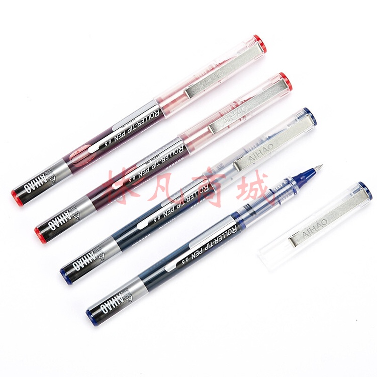 爱好（AIHAO）直液式走珠笔  AH2001 0.5mm ,黑色