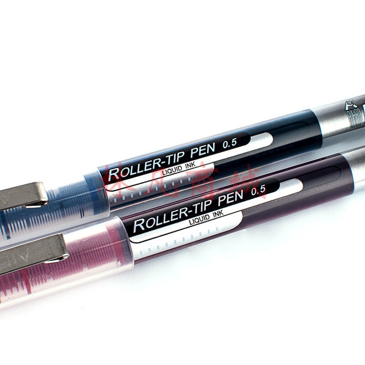 爱好（AIHAO）直液式走珠笔  AH2001 0.5mm ,黑色
